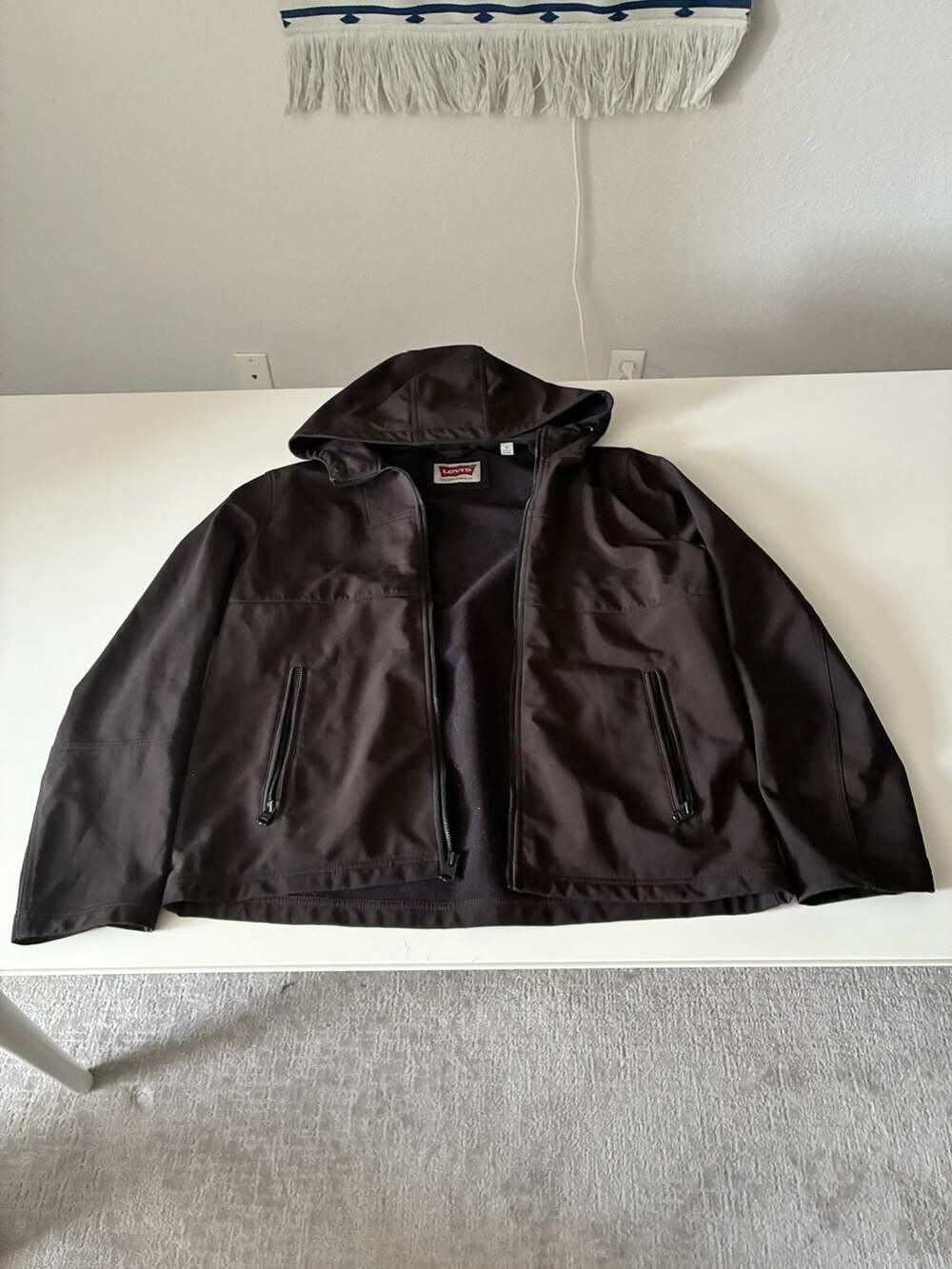 Levi's Men's Salida Soft Shell Water-Resistant Hooded Jacket